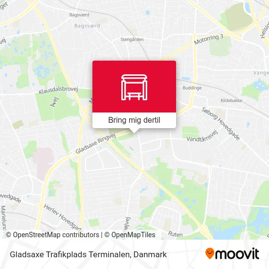 Gladsaxe Trafikplads Terminalen kort
