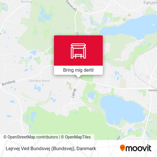 Lejrvej Ved Bundsvej kort
