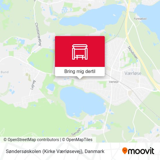 Søndersøskolen (Kirke Værløsevej) kort