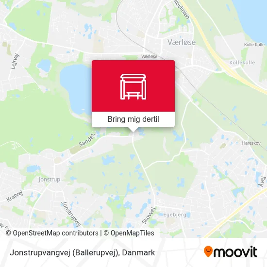 Jonstrupvangvej (Ballerupvej) kort