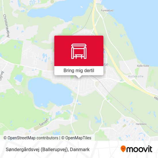 Søndergårdsvej (Ballerupvej) kort