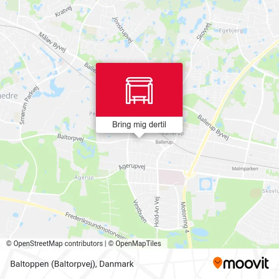 Baltoppen (Baltorpvej) kort