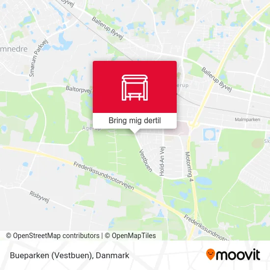 Bueparken (Vestbuen) kort