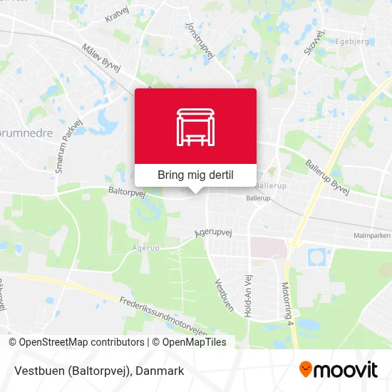 Vestbuen (Baltorpvej) kort