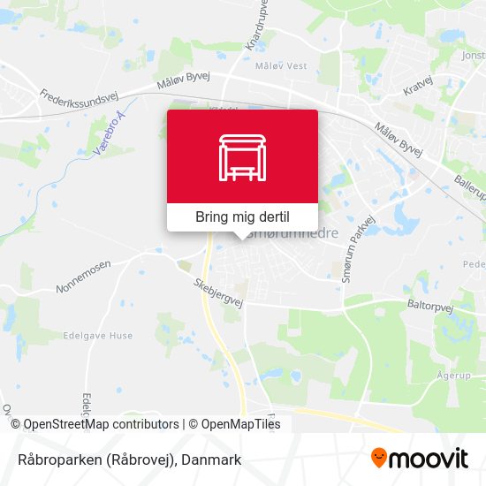 Råbroparken (Råbrovej) kort