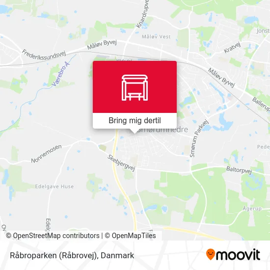 Råbroparken (Råbrovej) kort