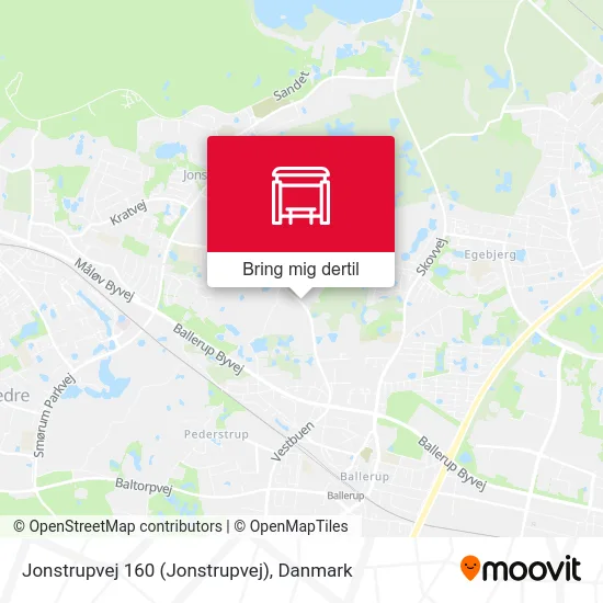 Jonstrupvej 160 kort