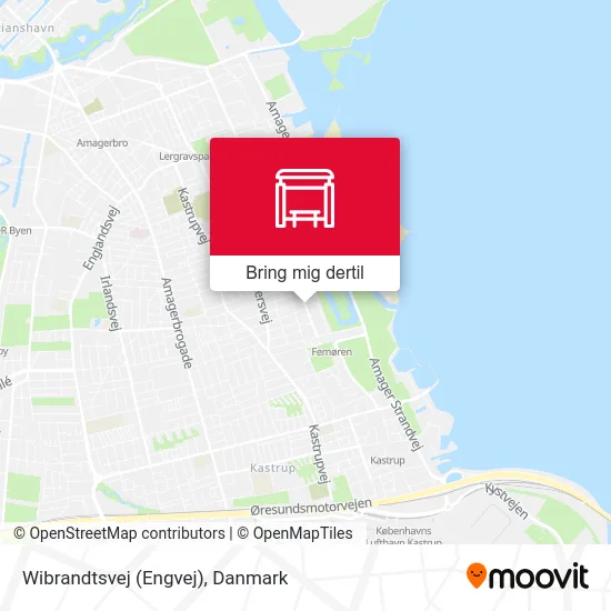 Wibrandtsvej (Engvej) kort