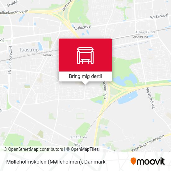 Mølleholmskolen (Mølleholmen) kort