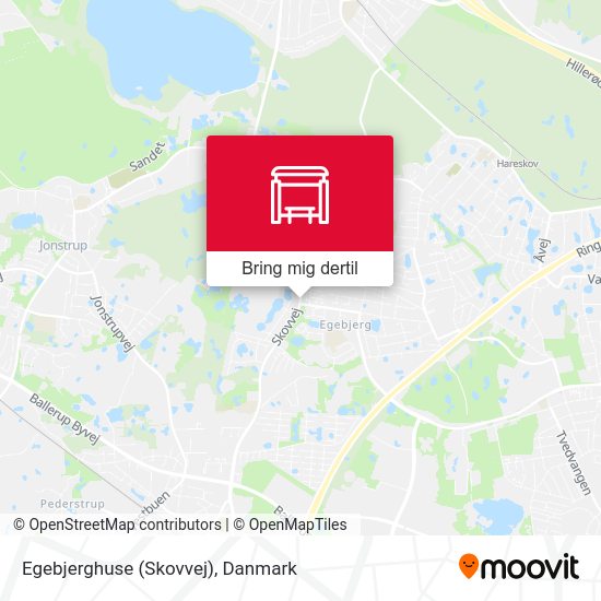 Egebjerghuse (Skovvej) kort