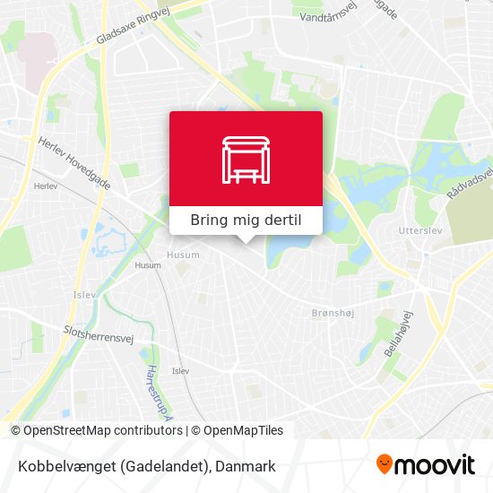 Kobbelvænget (Gadelandet) kort