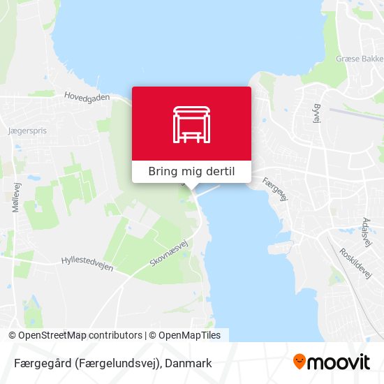 Færgegård (Færgelundsvej) kort