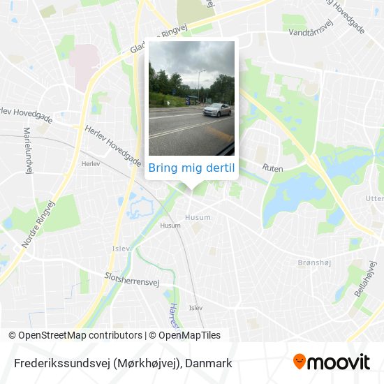 Frederikssundsvej (Mørkhøjvej) kort