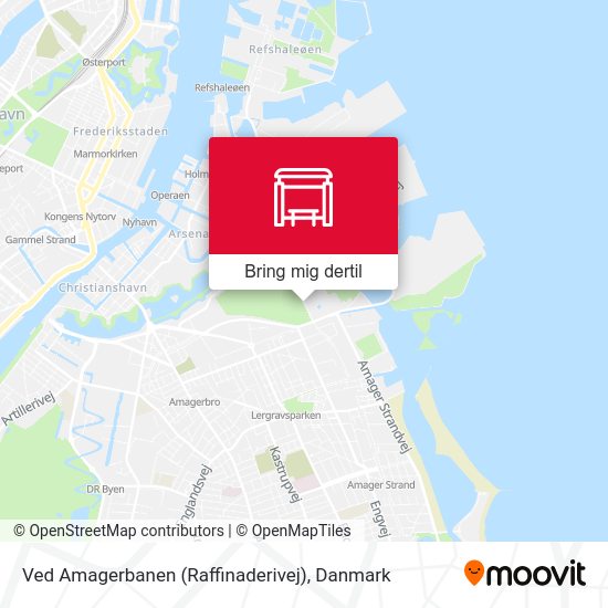 Ved Amagerbanen (Raffinaderivej) kort
