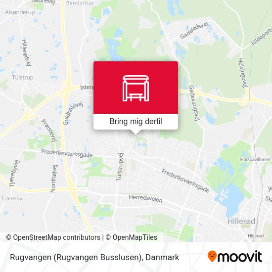 Rugvangen (Rugvangen Busslusen) kort