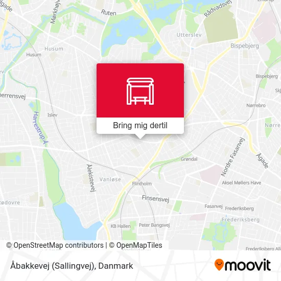 Åbakkevej (Sallingvej) kort