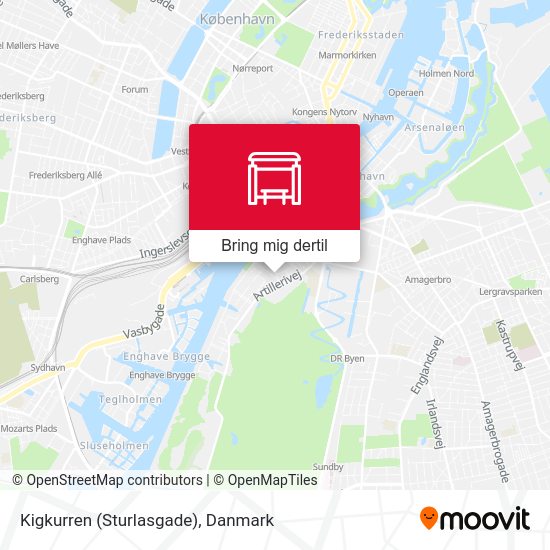 Kigkurren (Sturlasgade) kort