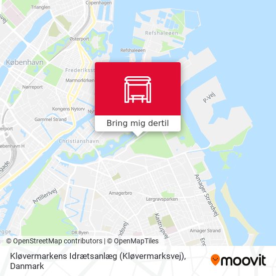 Kløvermarkens Idrætsanlæg (Kløvermarksvej) kort
