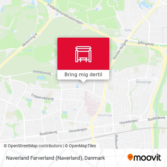 Naverland Farverland kort