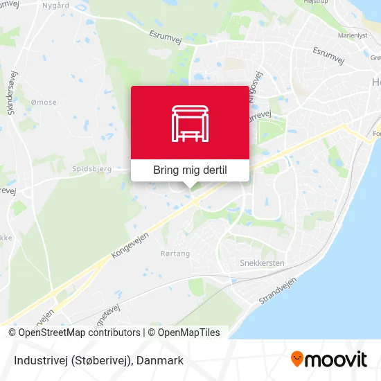 Industrivej (Støberivej) kort