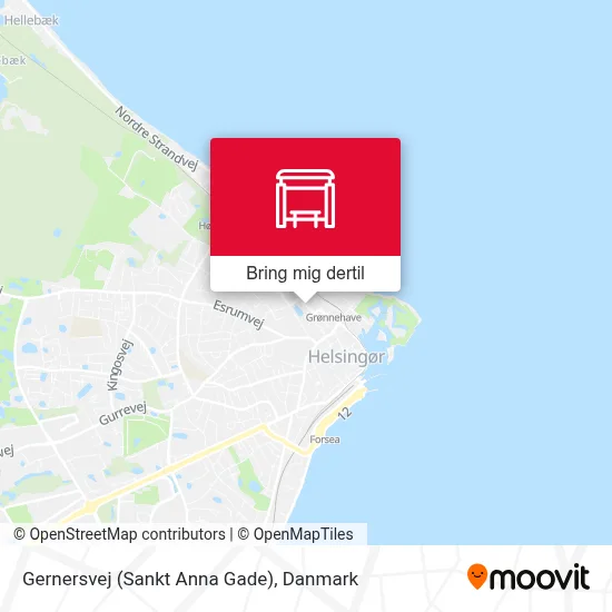 Gernersvej (Sankt Anna Gade) kort