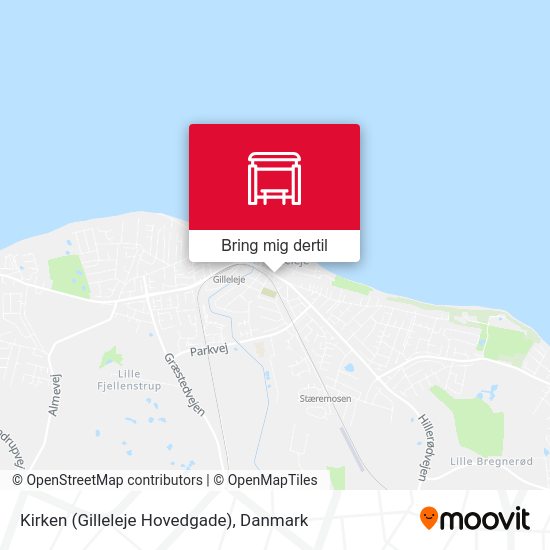 Kirken (Gilleleje Hovedgade) kort