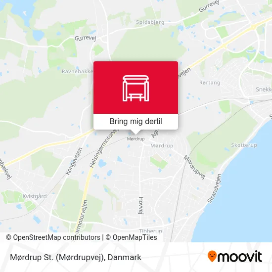 Mørdrup St. (Mørdrupvej) kort