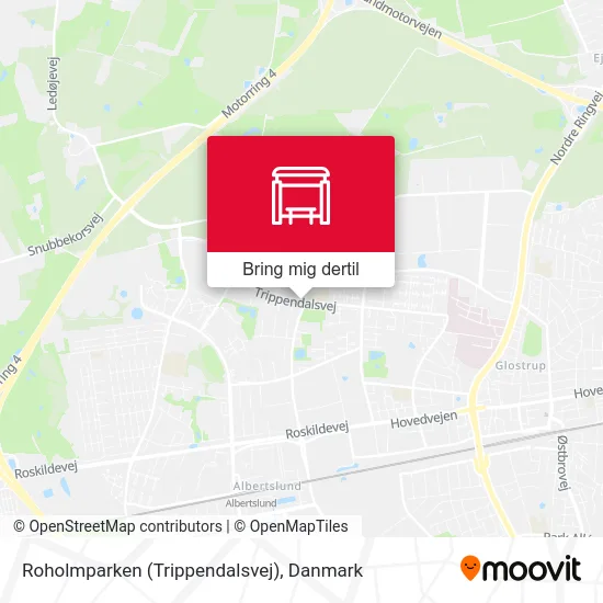 Roholmparken (Trippendalsvej) kort
