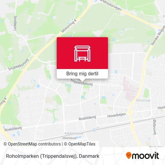 Roholmparken (Trippendalsvej) kort