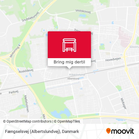 Fængselsvej (Albertslundvej) kort