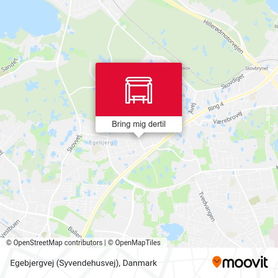Egebjergvej (Syvendehusvej) kort