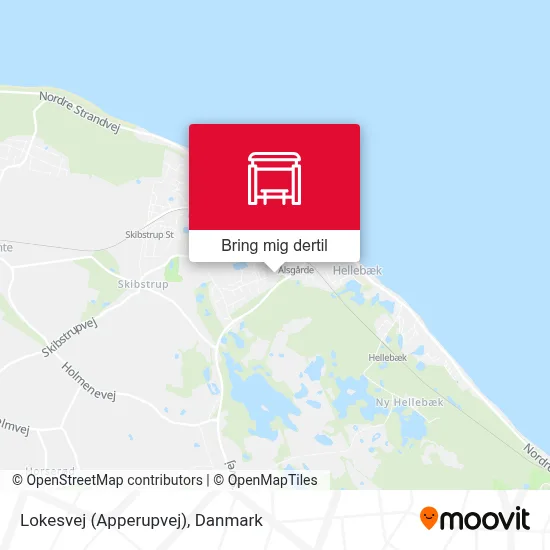 Lokesvej (Apperupvej) kort