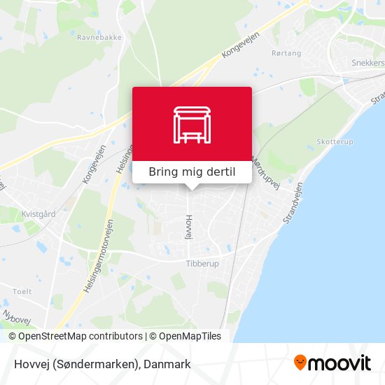 Hovvej (Søndermarken) kort