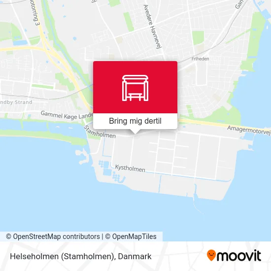 Helseholmen (Stamholmen) kort