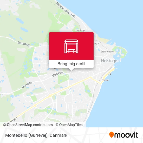 Montebello (Gurrevej) kort