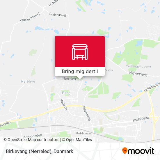 Birkevang (Nørreled) kort