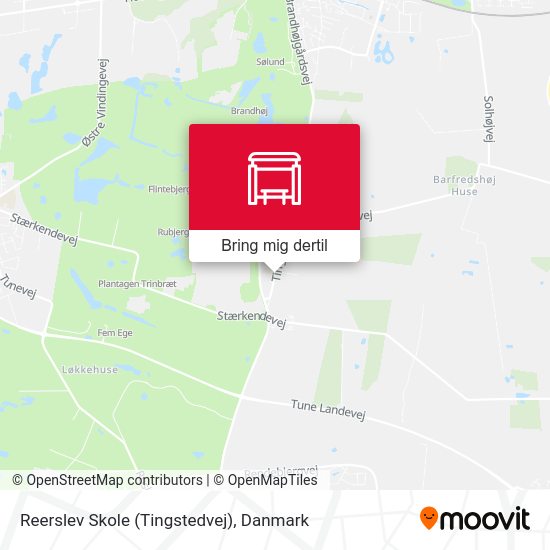 Reerslev Skole (Tingstedvej) kort