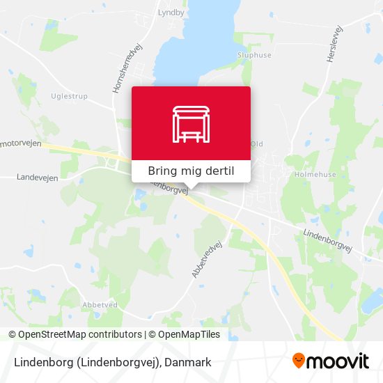 Lindenborg (Lindenborgvej) kort