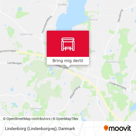 Lindenborg (Lindenborgvej) kort