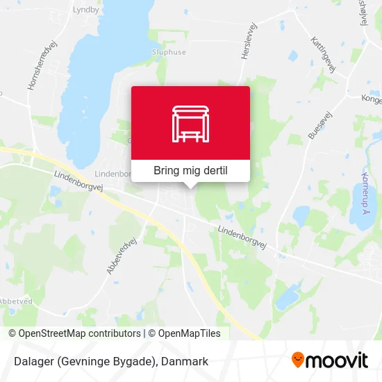 Dalager (Gevninge Bygade) kort