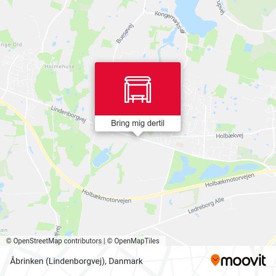 Åbrinken (Lindenborgvej) kort