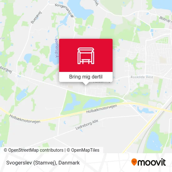 Svogerslev (Stamvej) kort