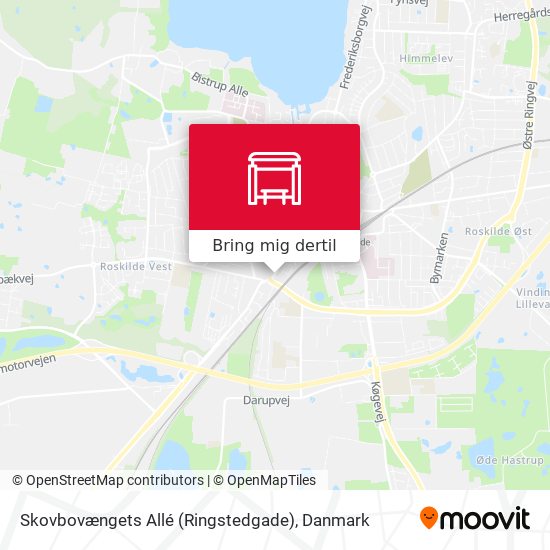 Skovbovængets Allé (Ringstedgade) kort