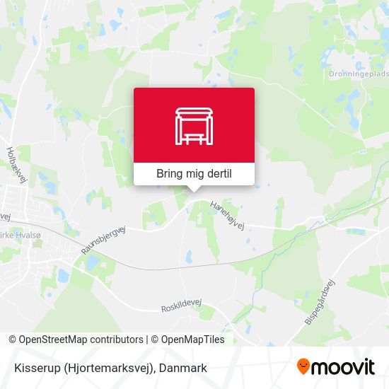 Kisserup (Hjortemarksvej) kort