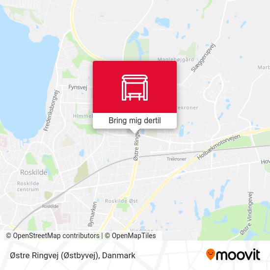Østre Ringvej (Østbyvej) kort