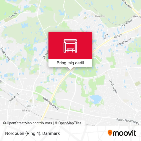 Nordbuen (Ring 4) kort