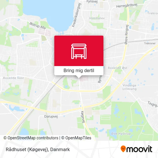 Rådhuset (Køgevej) kort