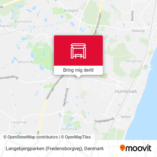 Langebjergparken (Fredensborgvej) kort