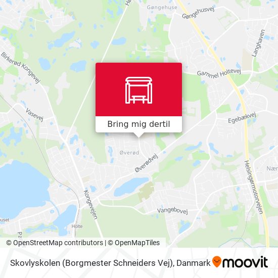 Skovlyskolen (Borgmester Schneiders Vej) kort