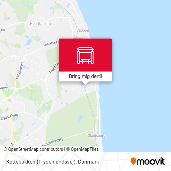 Kettebakken (Frydenlundsvej) kort